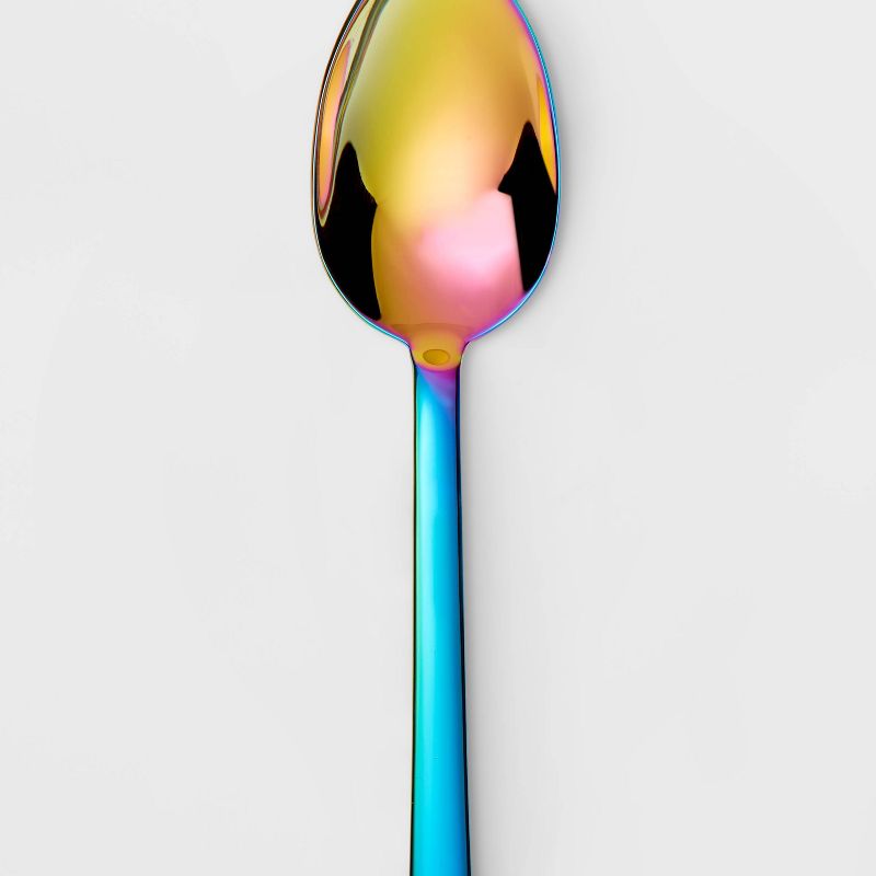 Stainless Steel Iridescent Dinner Spoon - Room Essentials™