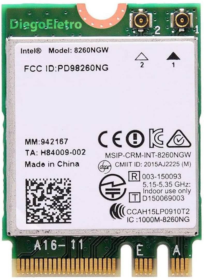 Intel Dual Band Wireless-AC 8260 (8260.NGWMG)