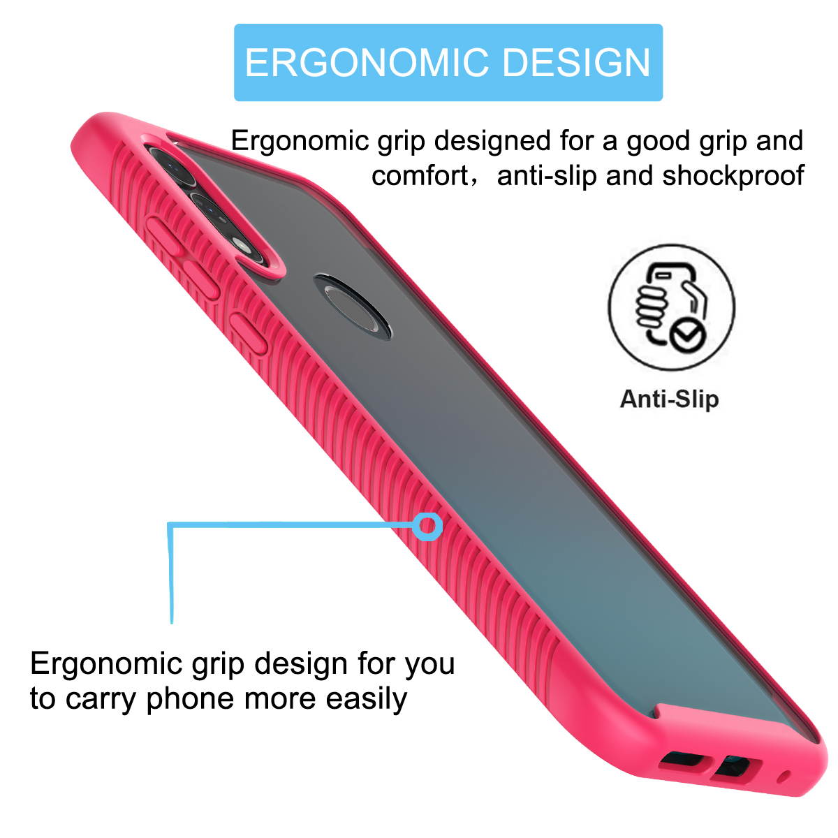 Moto E 2020 Case, Motorola Moto E2020 Phone Case, Tekcoo Shock Absorbing Rugged Shockproof Crystal Clear Hard Case Full Body Protective Sturdy Cover TPU Shell Bumper Cases for Moto E 2020, White