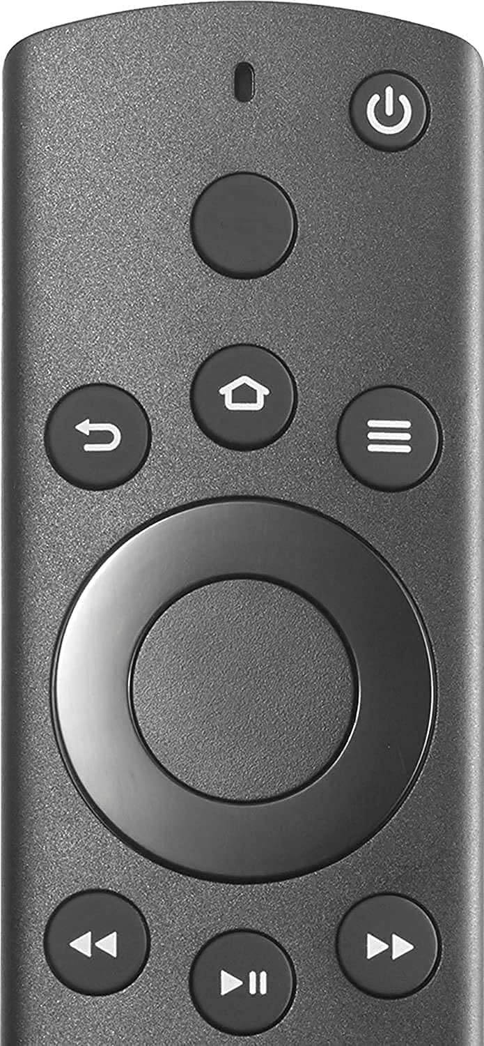 Amtone Replacement Fire TV Remote for Insignia Fire TV NS-RCFNA-19 Toshiba Fire TV CT-RC1US-19 Build-in Prime Video/Netflix/HBO/Playstation Vue Hot (No Voice Search)