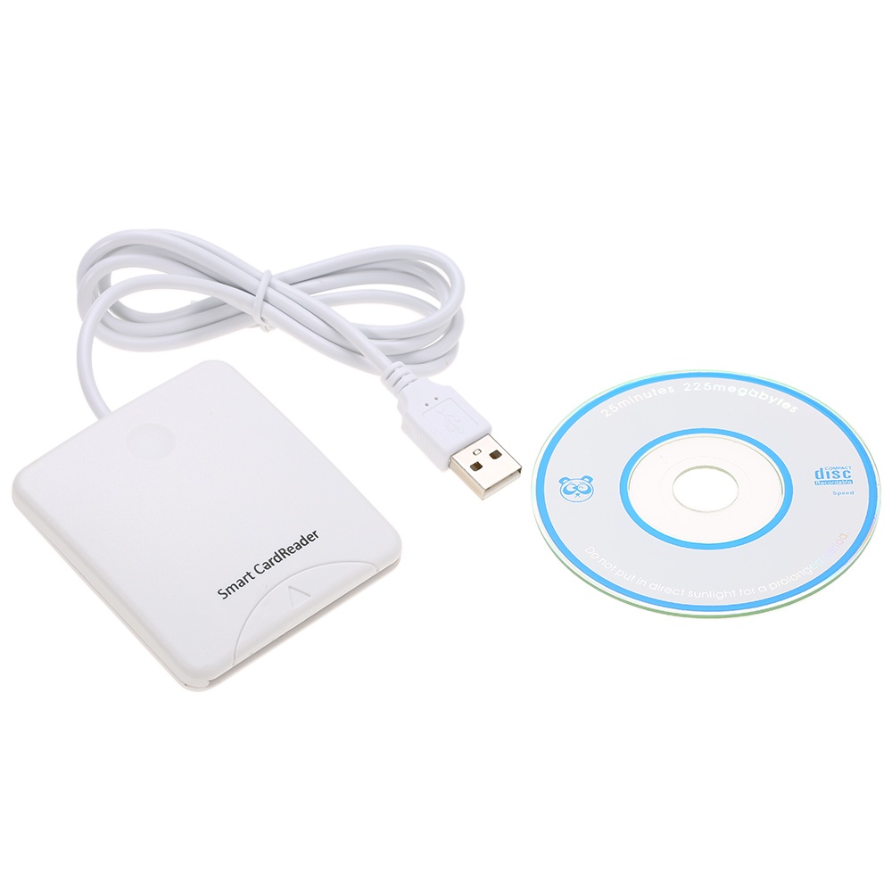 Sunshine-tipway STW USB 2.0 Smart Card Reader ID/EMV Bank/SIM Card Adapter Compatible For Windows 98/me/2000/XP/Vista/Win 7(32/64bit)/Mac OS X