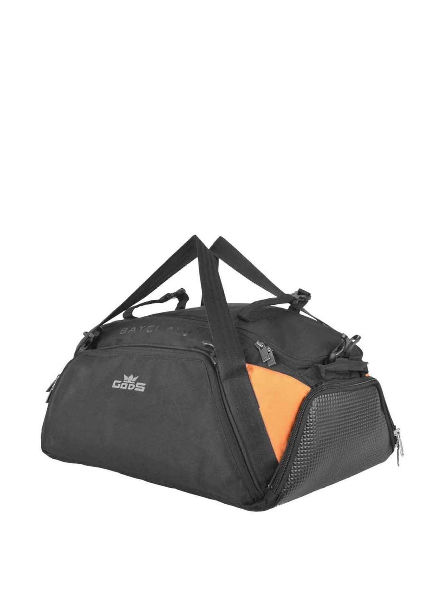 Gods Black Solid Saddle Bag