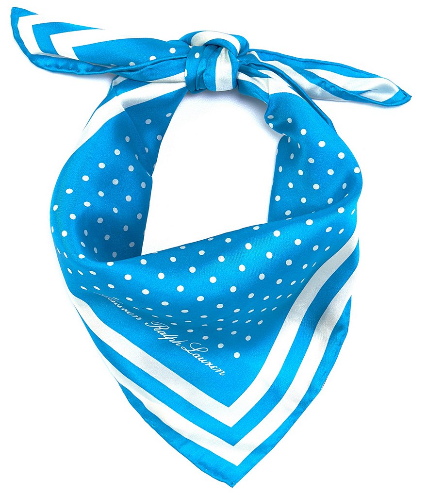 Lauren Ralph Lauren Carolyn Silk Square Scarf