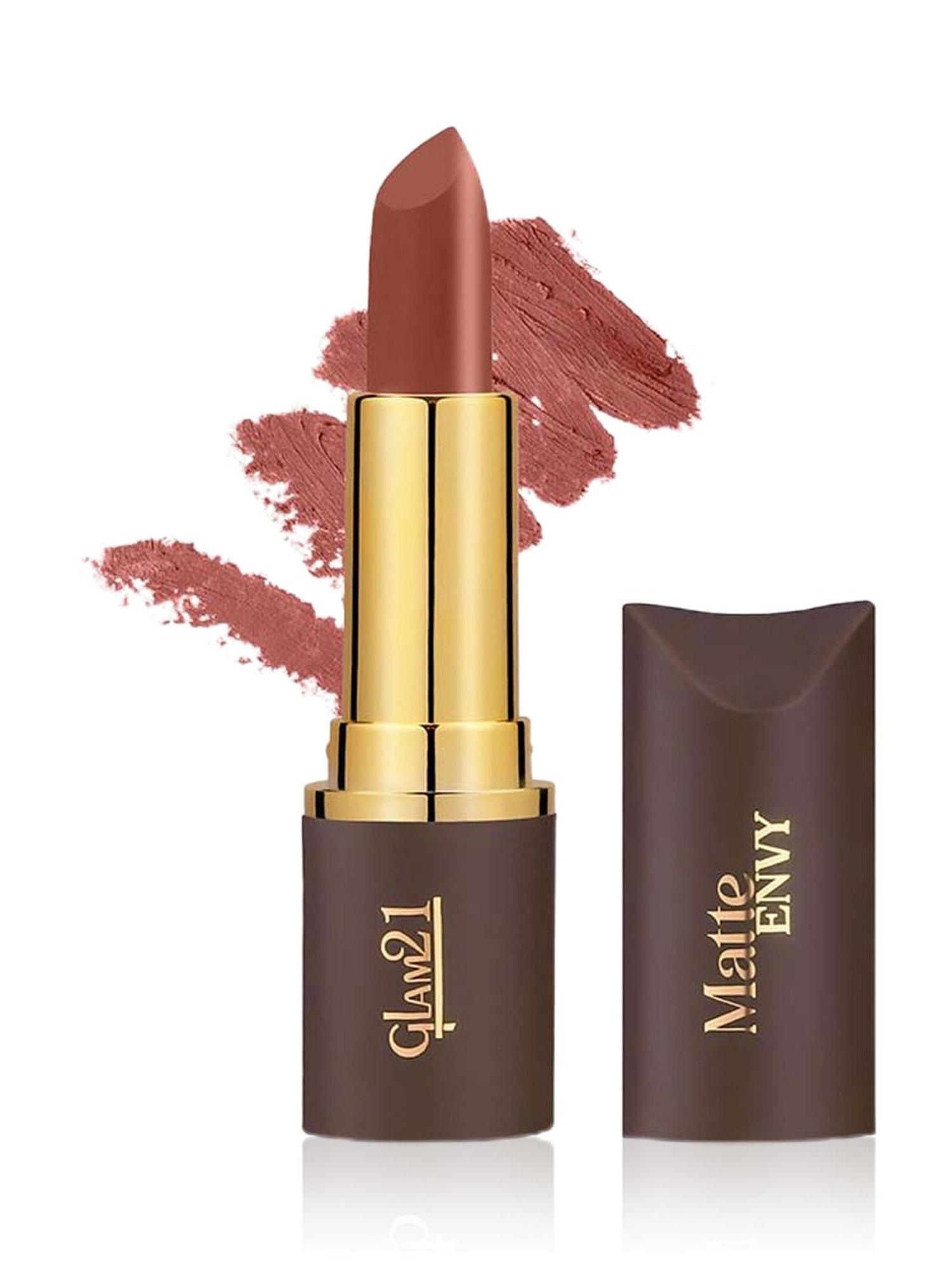 Glam21 Matte Envy Lipstick 18 Nelly Nude - 3.5 gm