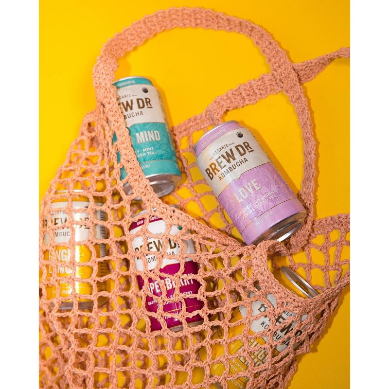 Brew Dr. Kombucha Clear Mind - 12 fl oz Cans/4pk