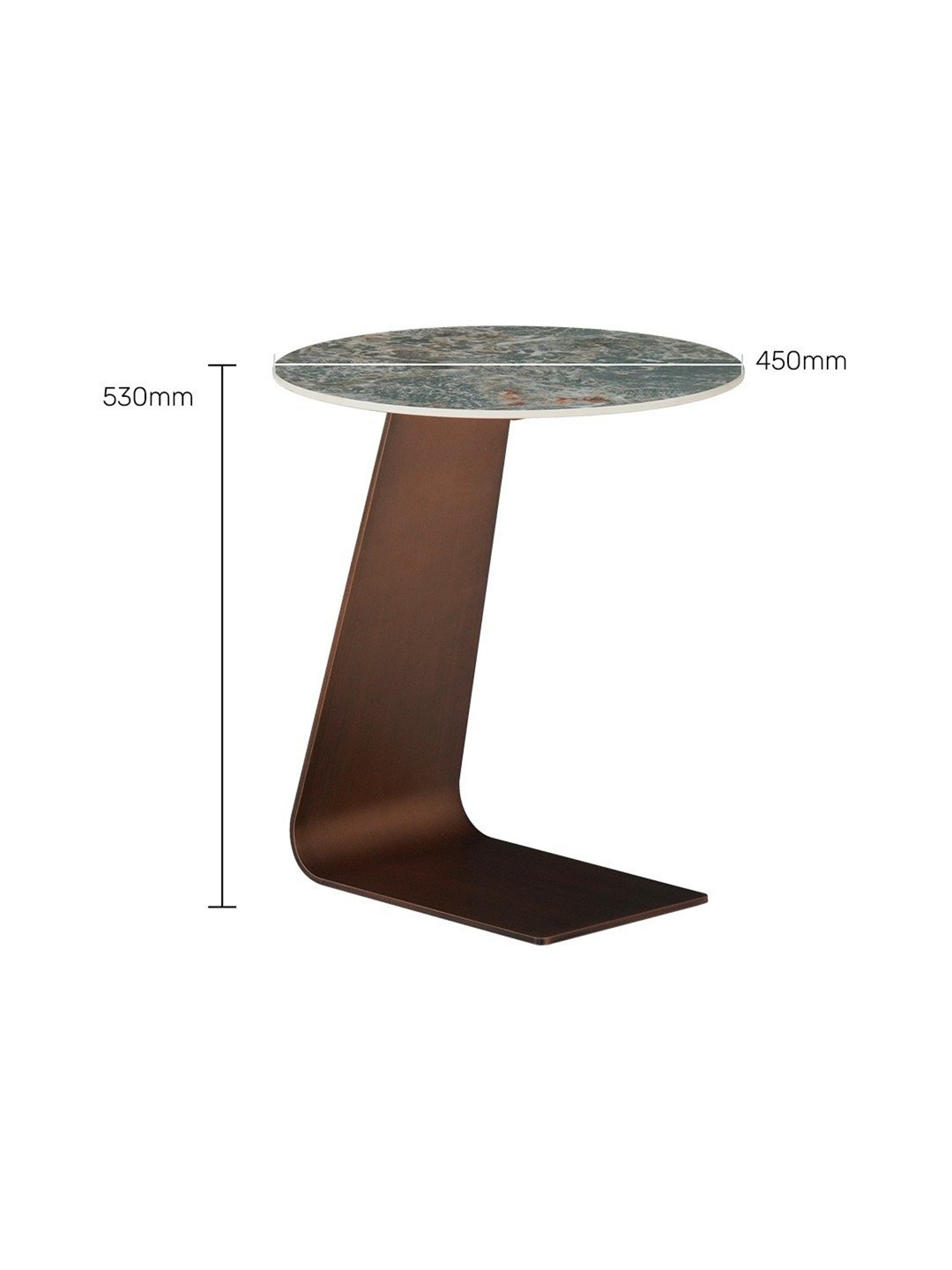 Artisans Rose Vote Hand-painted Multicolor Iron Ballot Box