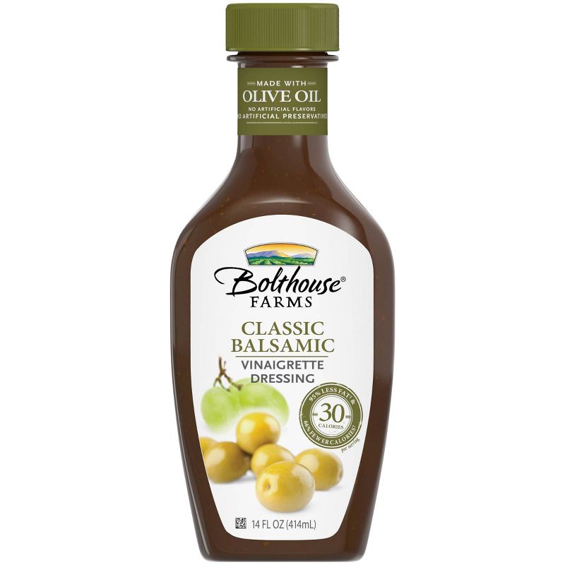 Bolthouse Farms Classic Balsamic Extra Virgin Olive Oil Vinaigrette - 14 fl oz