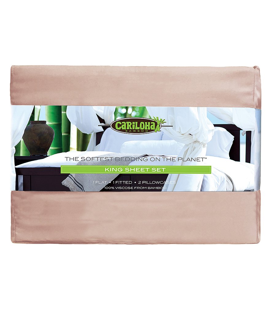 Cariloha Resort Viscose Made From Bamboo 400 Thread-Count Sateen Set