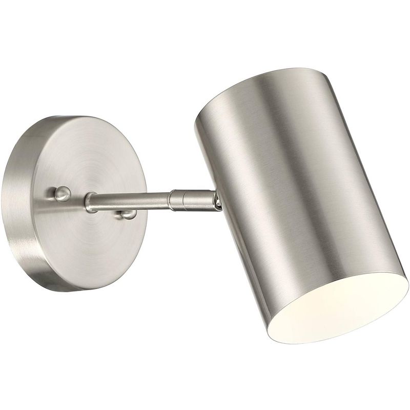 360 Lighting Carla Brushed Nickel Down-Light Hardwire Wall Lamp