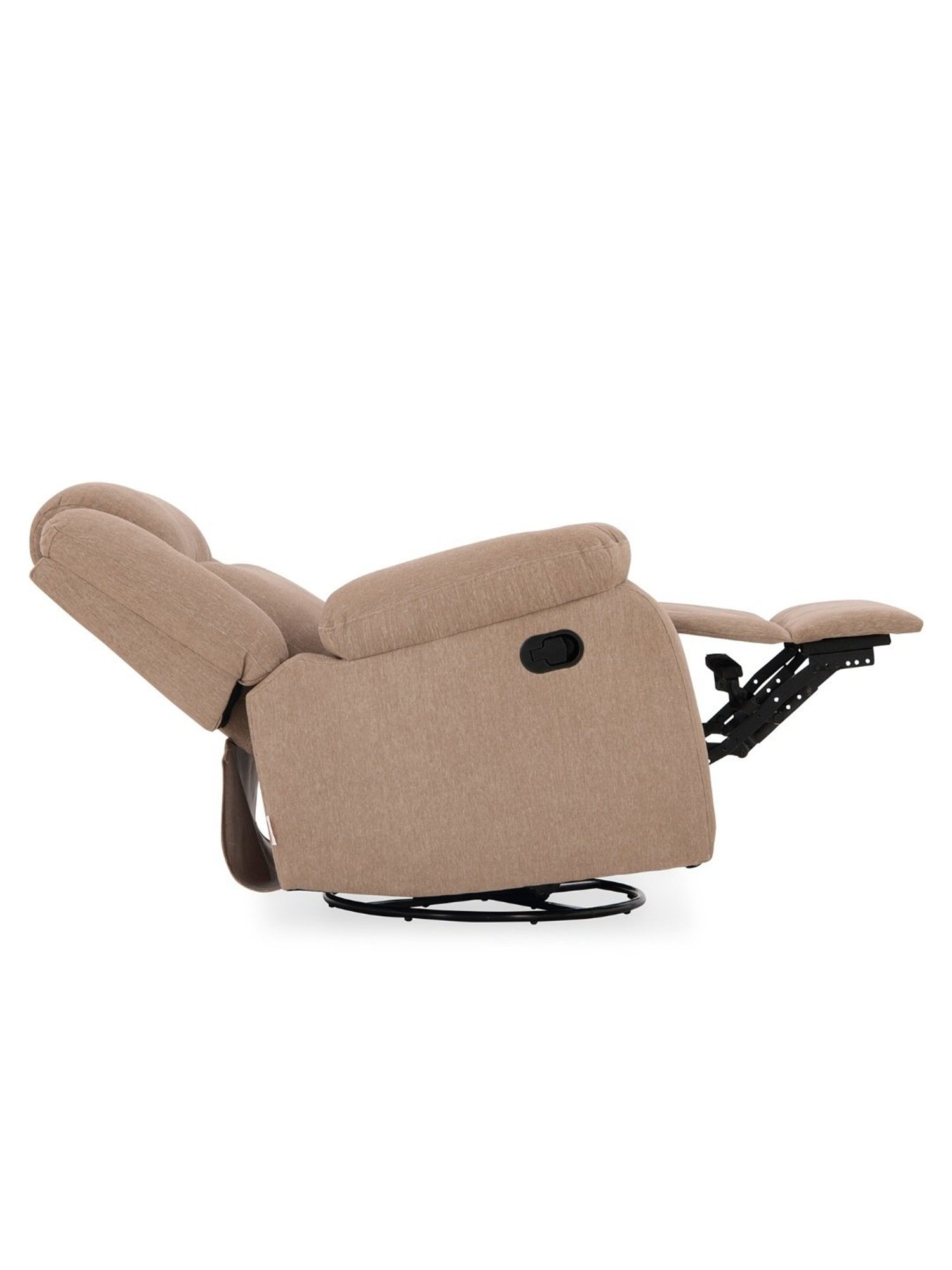 Duroflex Avalon RRR Brown Polyester Rocking & Revolving Single Seater Recliner