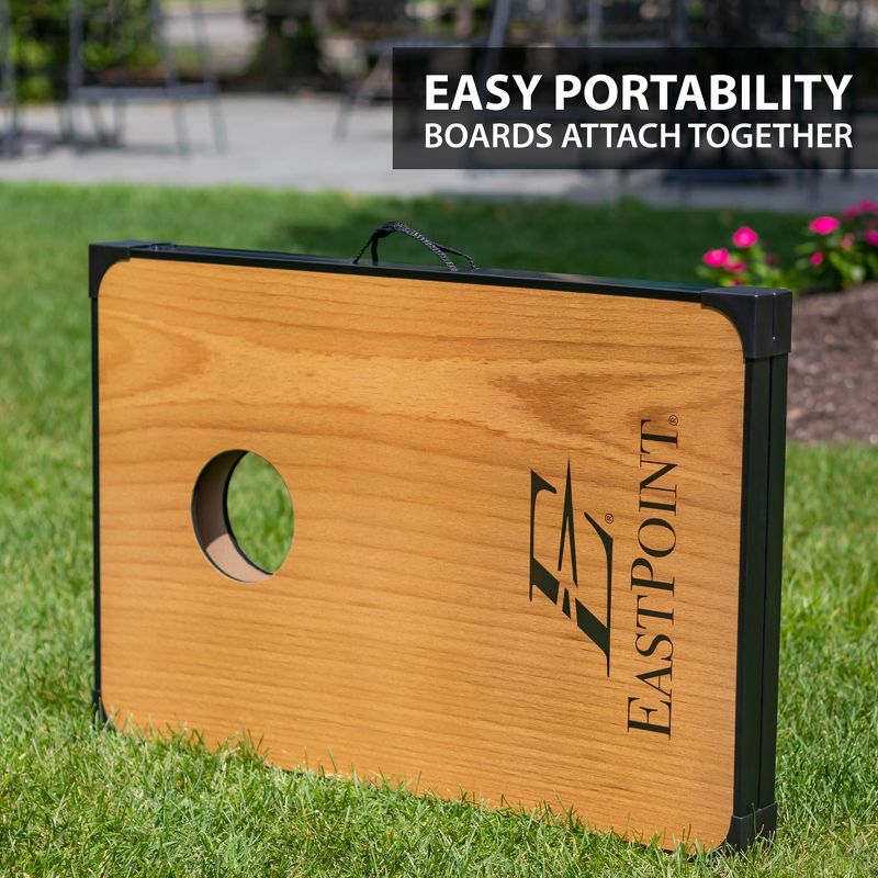 Eastpoint Sports 1-1-16939-DS Deluxe Traditional Bean Bag Toss Cornhole Set