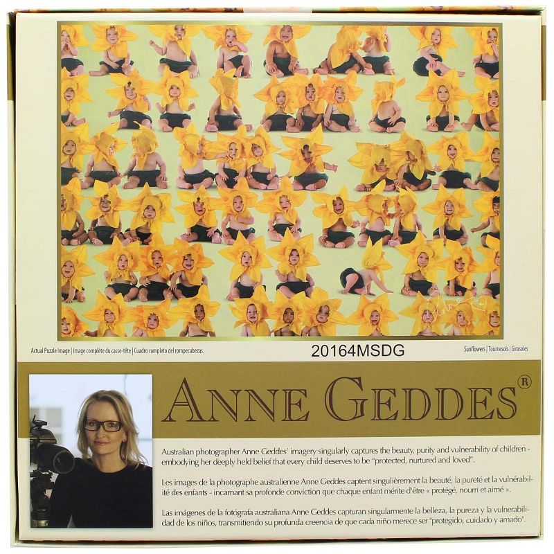 The Canadian Group Anne Gedes Sunflower 1000 Piece Jigsaw Puzzle