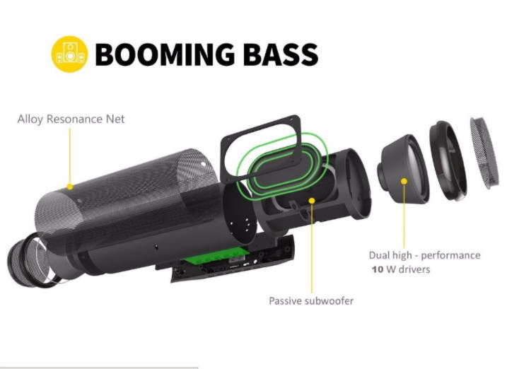 Hi fi bluetooth speaker with am fm radio loudspeaker oem speakers