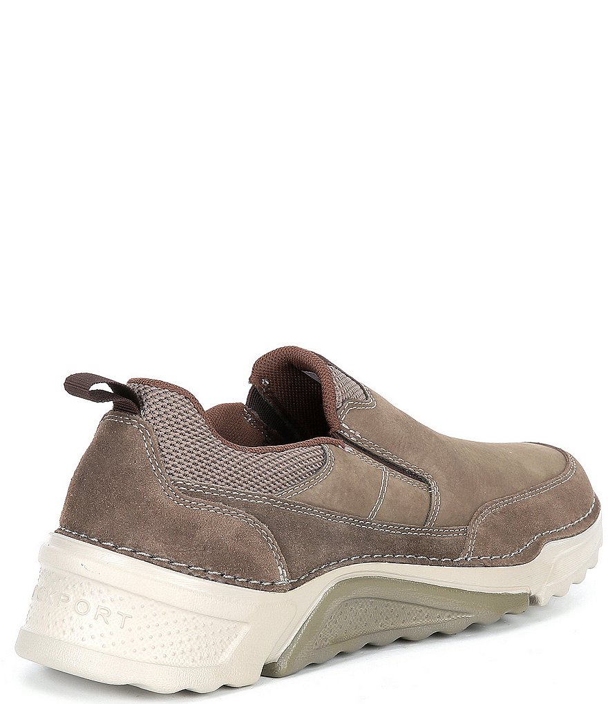 Rockport Men's RocSports Leather And Mesh Slip-Ons
