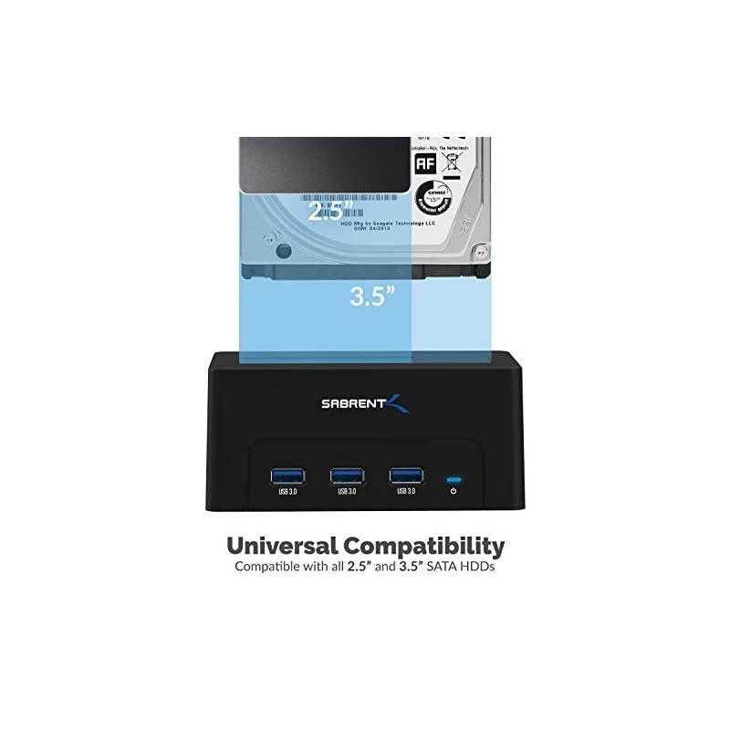 USB 30 SATASSD 25 HDD Docking Station with 3 USB Ports DSU301