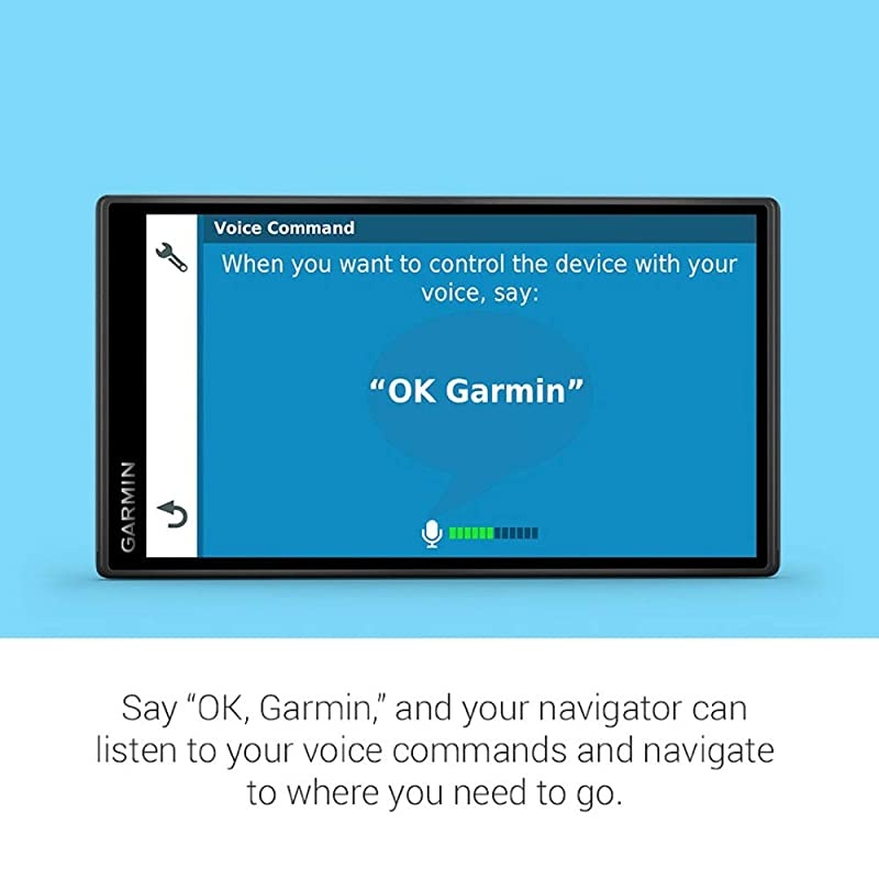 DriveSmart 55 and Traffic, GPS Navigator with 5.5&rdquo; Display, Simple On-Screen Menus and Easy-to-See Maps