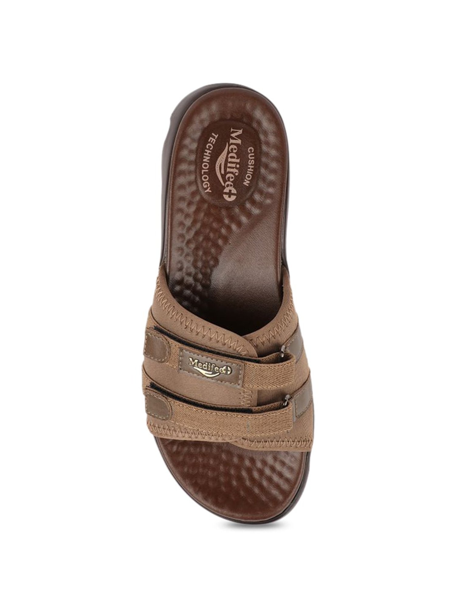 MediFeet Women's Chikoo Casual Sandals