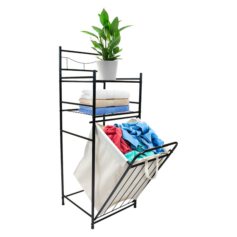 Sorbus Bathroom Tower with Hamper