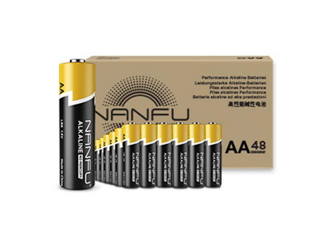 NANFU No Leakage Long Lasting AAA 48 Batteries Premium Alkaline Battery 1.5v Non Rechargeable Batteries for Clocks Remotes Games Controllers Toys Electronic Devices,AB03