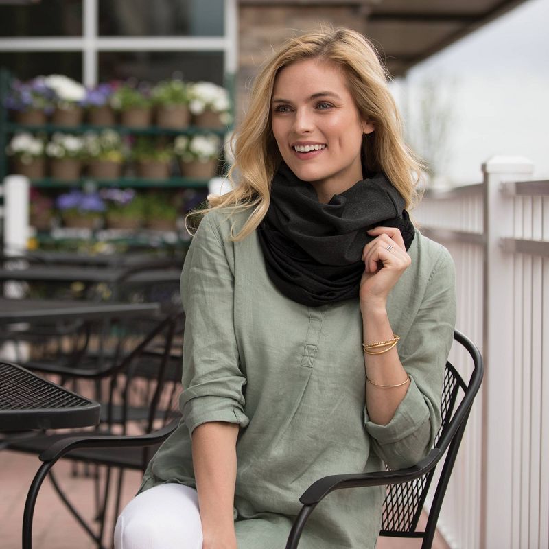 Boppy 4 and More Multi-Use Cover for Baby - Car Seat Canopy/Nursing Scarf/Shopping Cart Cover/High Chair Cover - Gray