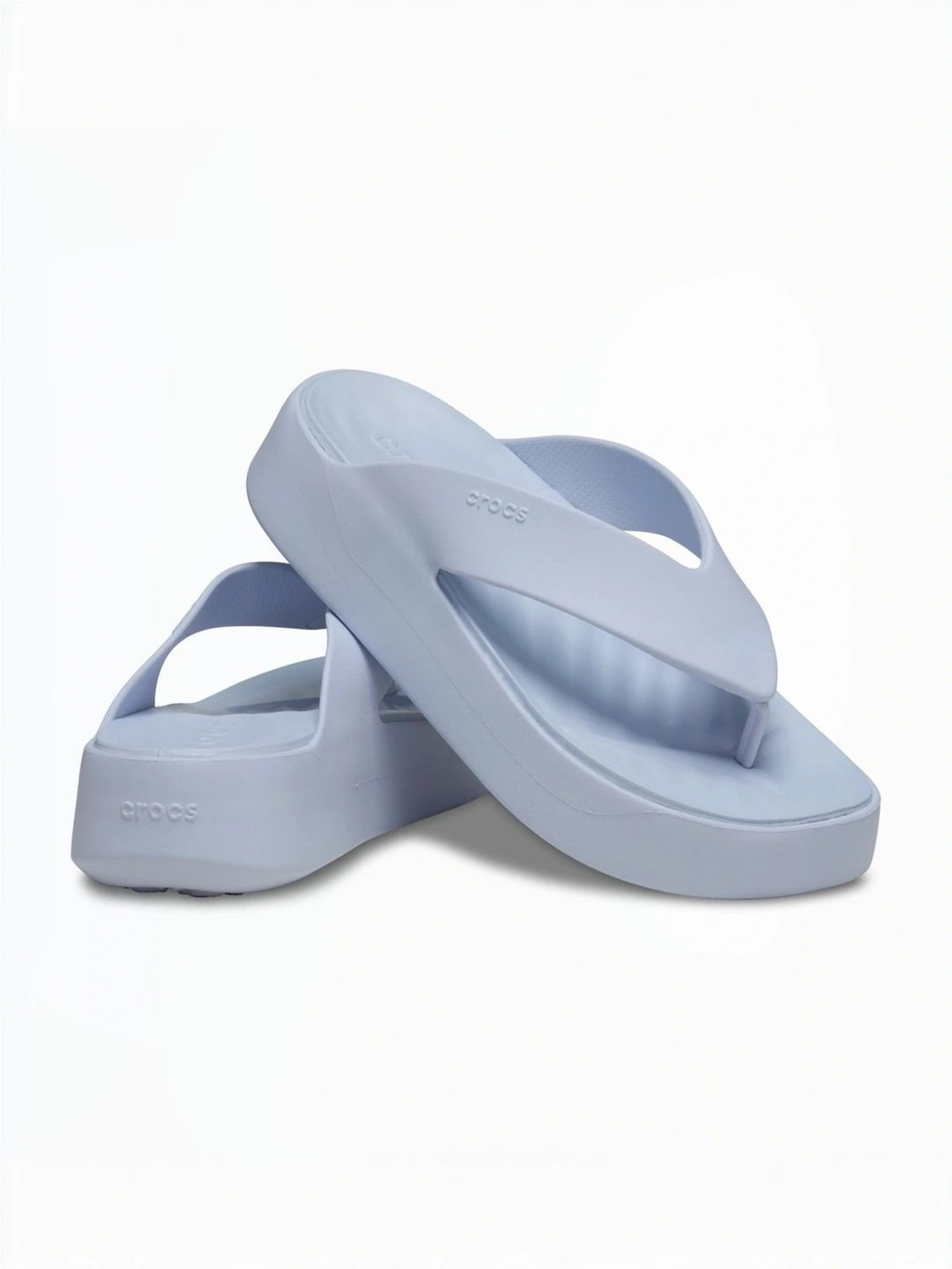 Crocs Women's Getaway Blue Flip Flops