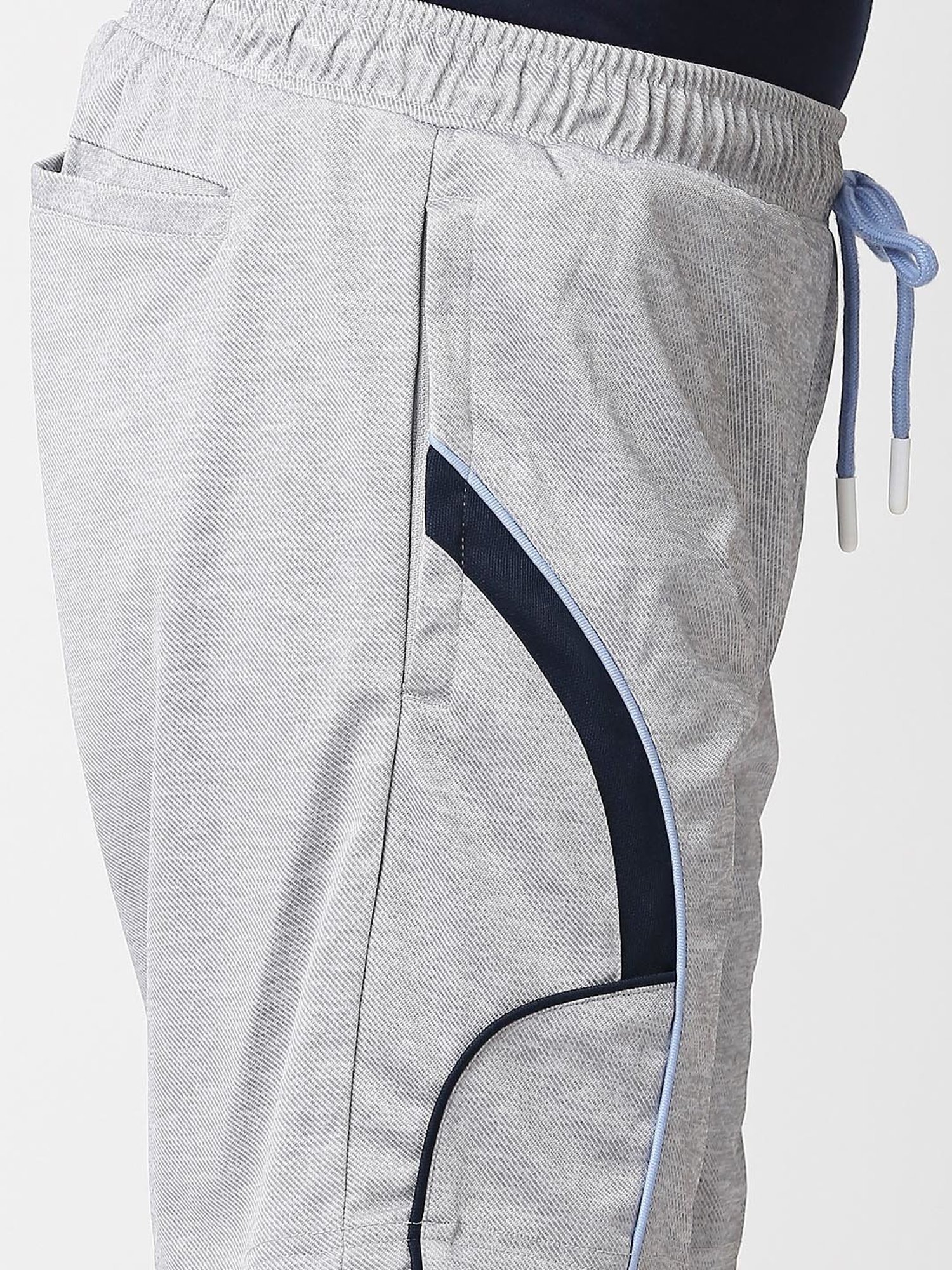 Fitz Grey Melange Regular Fit Performance Shorts