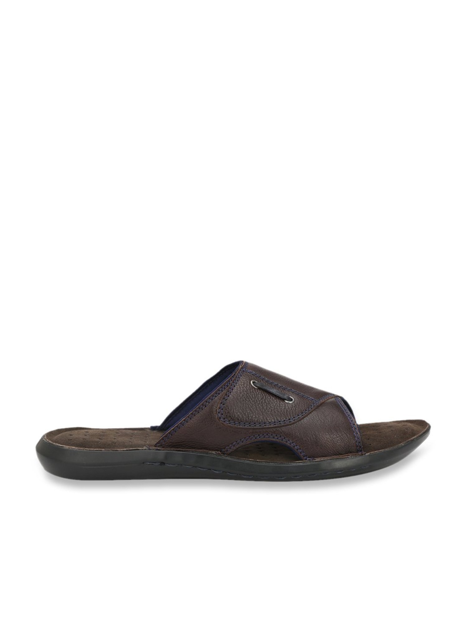 Delize Men's Brown Slides