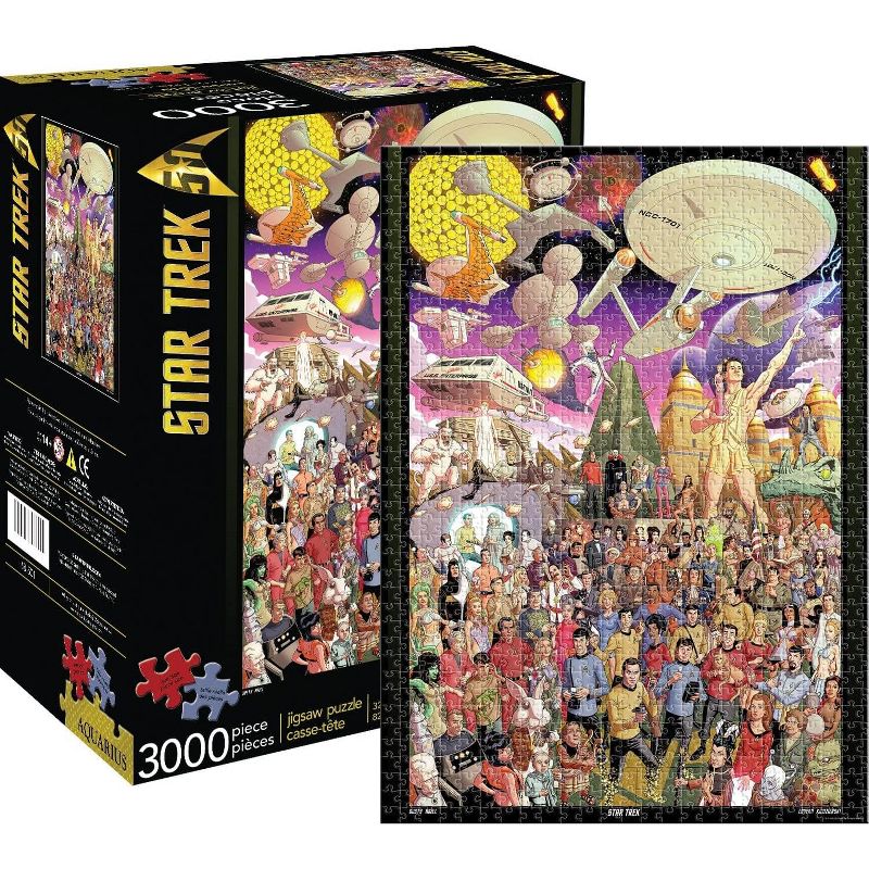 NMR Distribution Star Trek 50th Anniversary 3000 Piece Jigsaw Puzzle