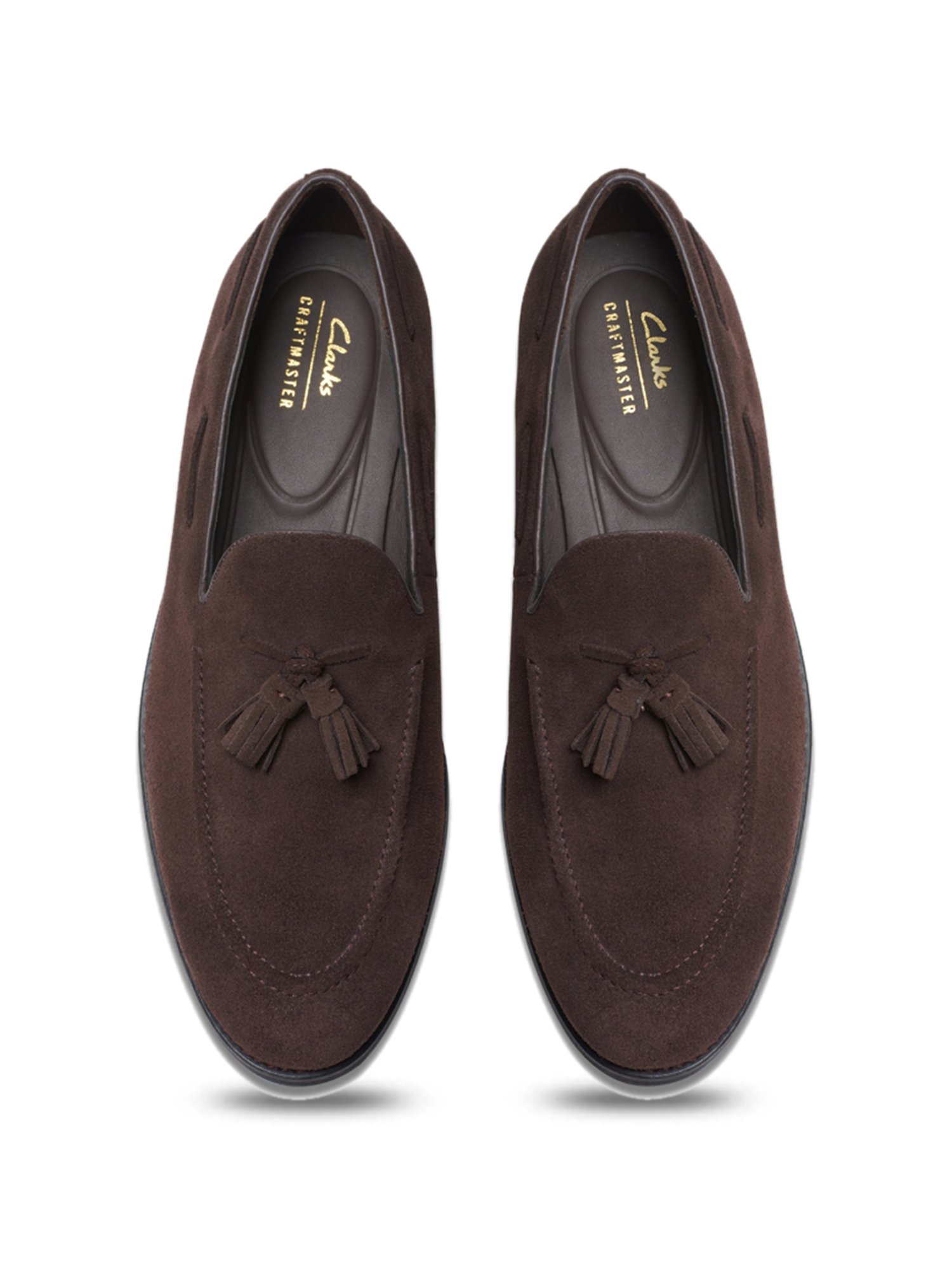 Clarks Men's CraftArlo Brown Mocassins
