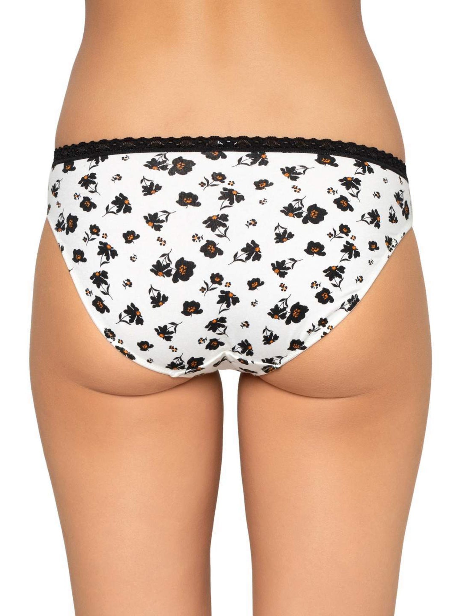 Lyra Assorted Color Cotton Printed Hipster Panties - Pack Of 4