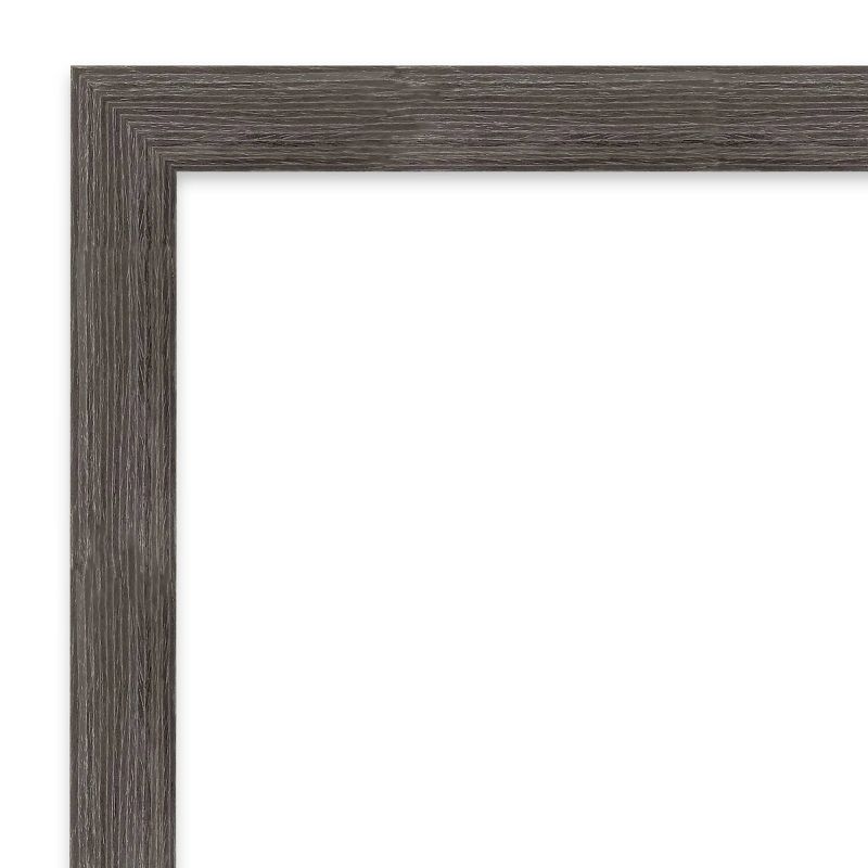 15"x51" White Full Length Over The Door Mirror White - Patton Wall Decor