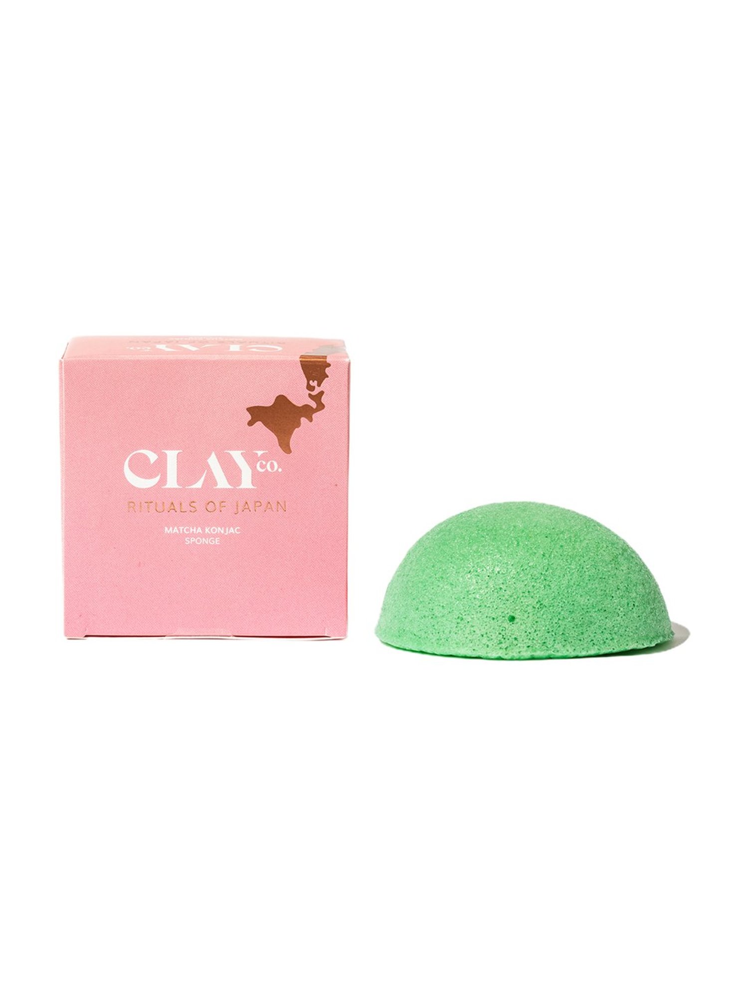 CLAYco Matcha Konjac Sponge