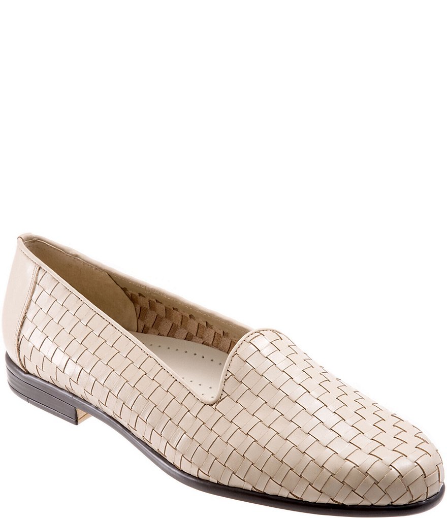 Trotters Liz Woven Leather Loafers