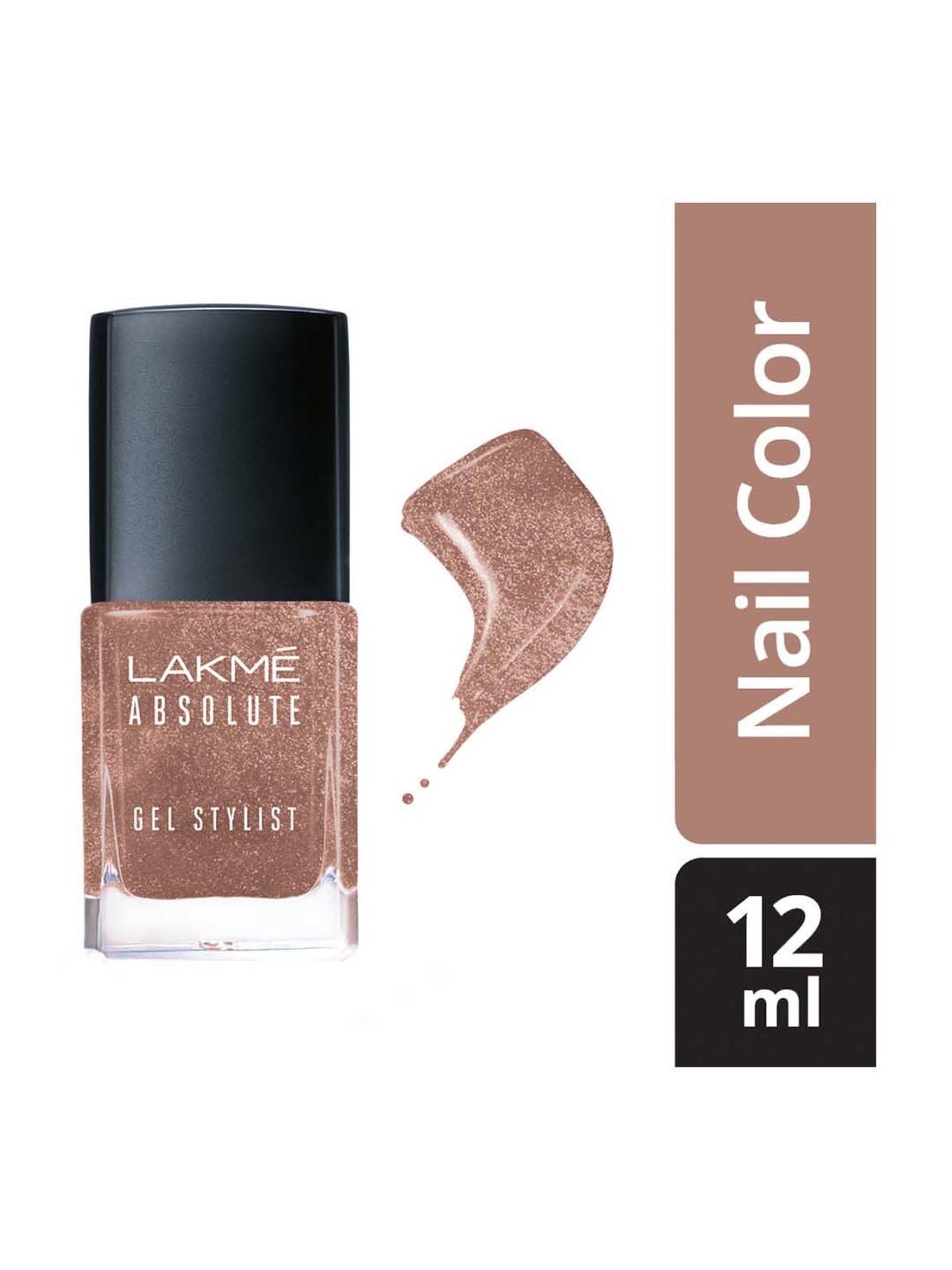 Lakme Absolute Gel Stylist Nail Color Cheers - 12 ml