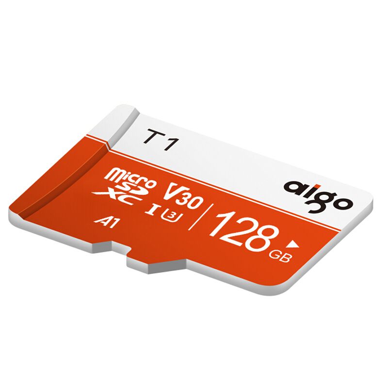 Aigo 128GB TF (MicroSD) high-speed memory card + Chuanyu multi-function combo high-speed card reader supports SD/TF