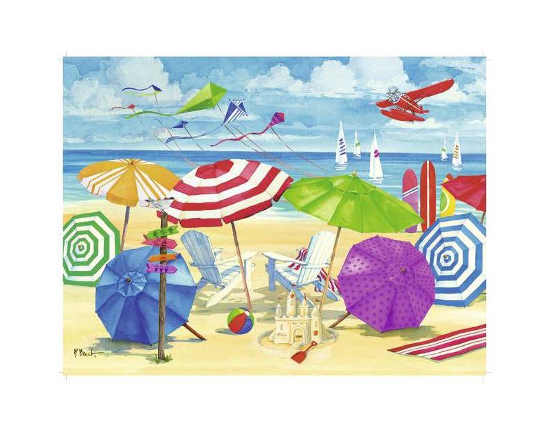 Ravensburger Beautiful Beaches: Sunny Summer Jigsaw Puzzle - 500pc