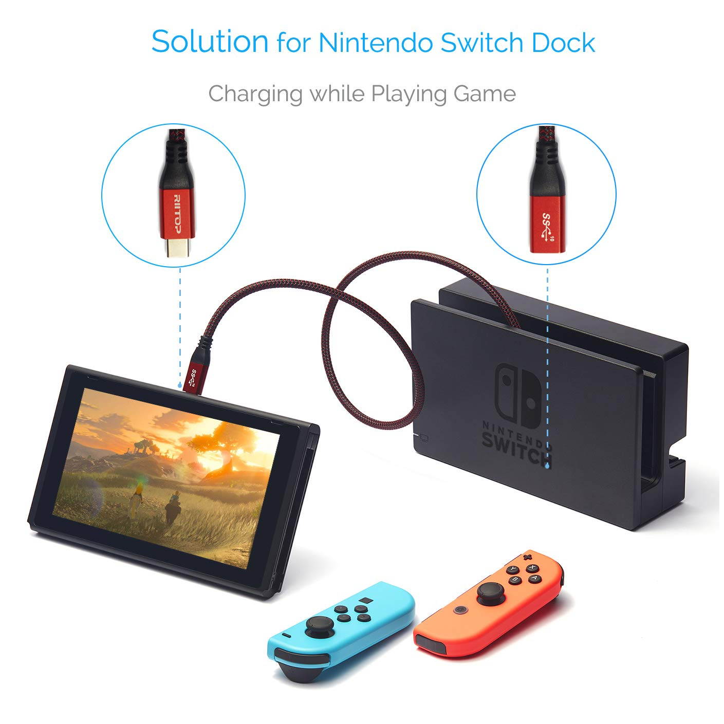 Micro Connectors 8-Inch USB 3.1 Type C to USB 3.0 Type A Female Adapter (E07-174-OTG)