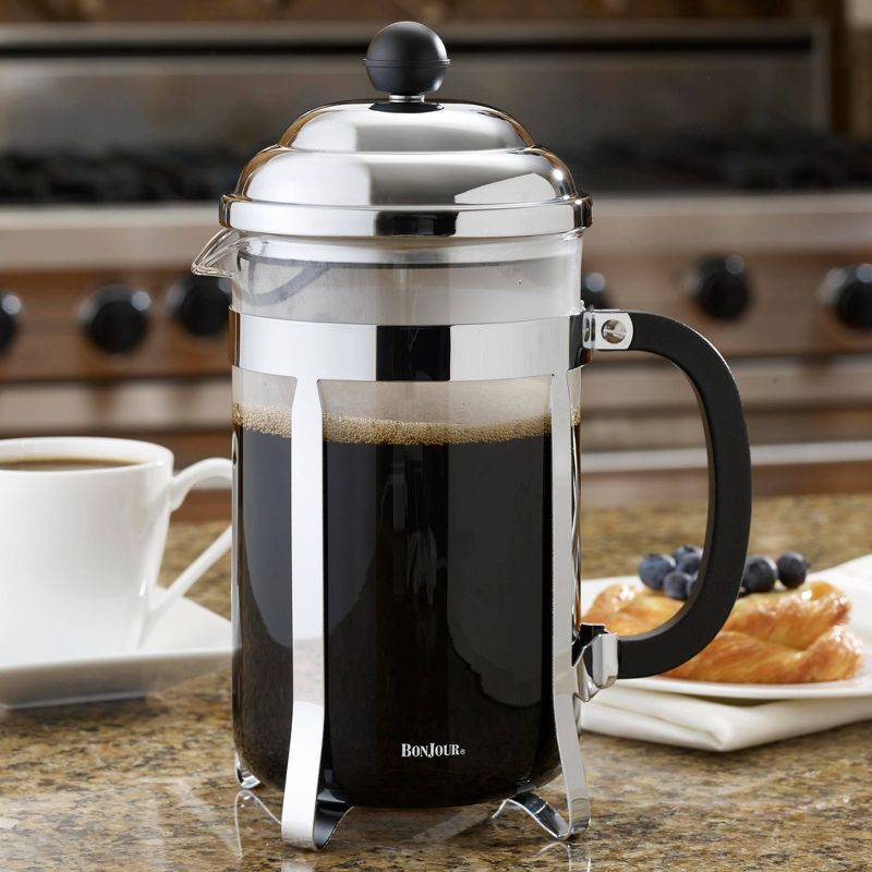 BonJour(r) Universal French Press 12 Cup Glass Replacement Carafe