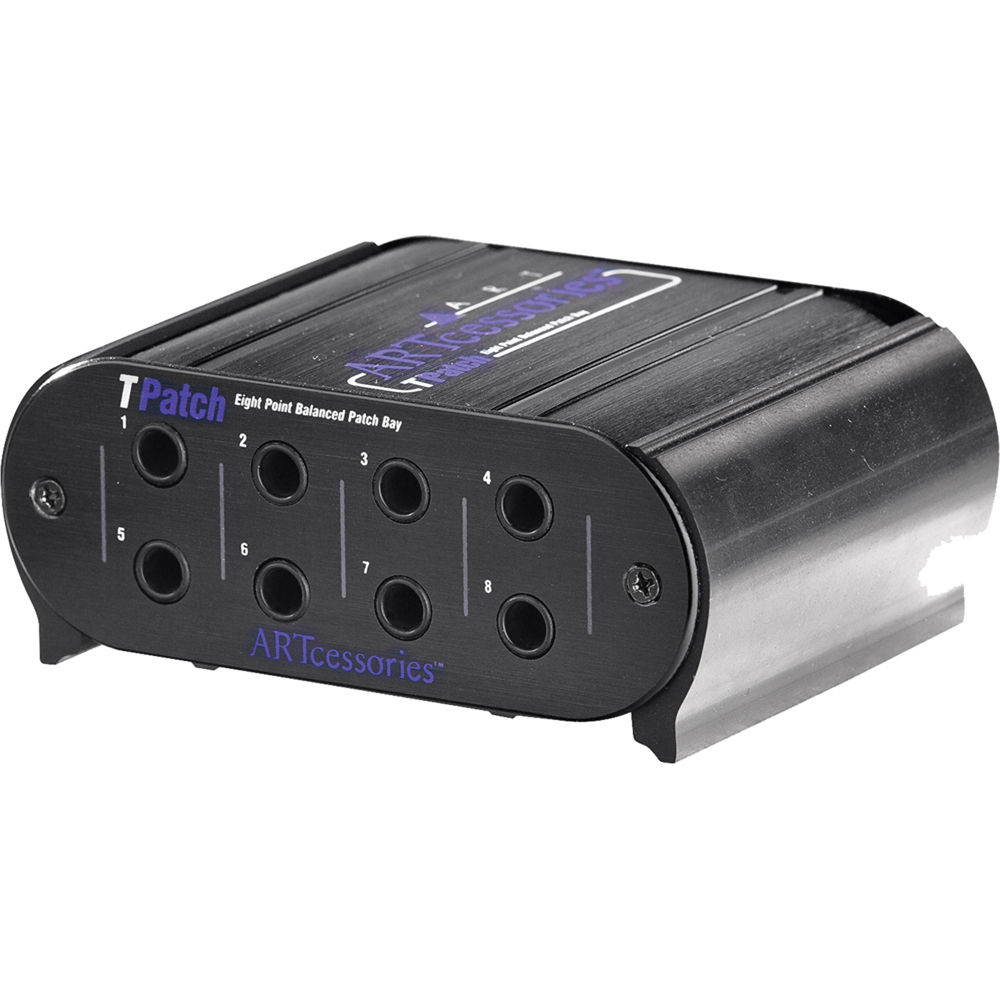 ART TPatch 8 Point Balanced Patch Bay