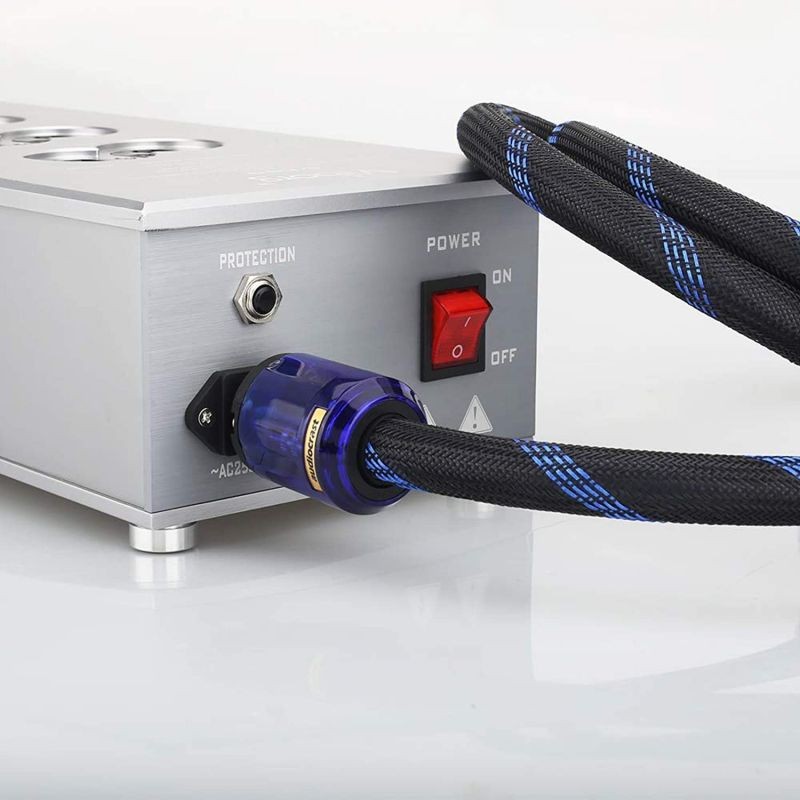 10 x DC Power Right Angle Barrel Male Jack Plug with Wire PC DIY 5.5 x 2.1mm