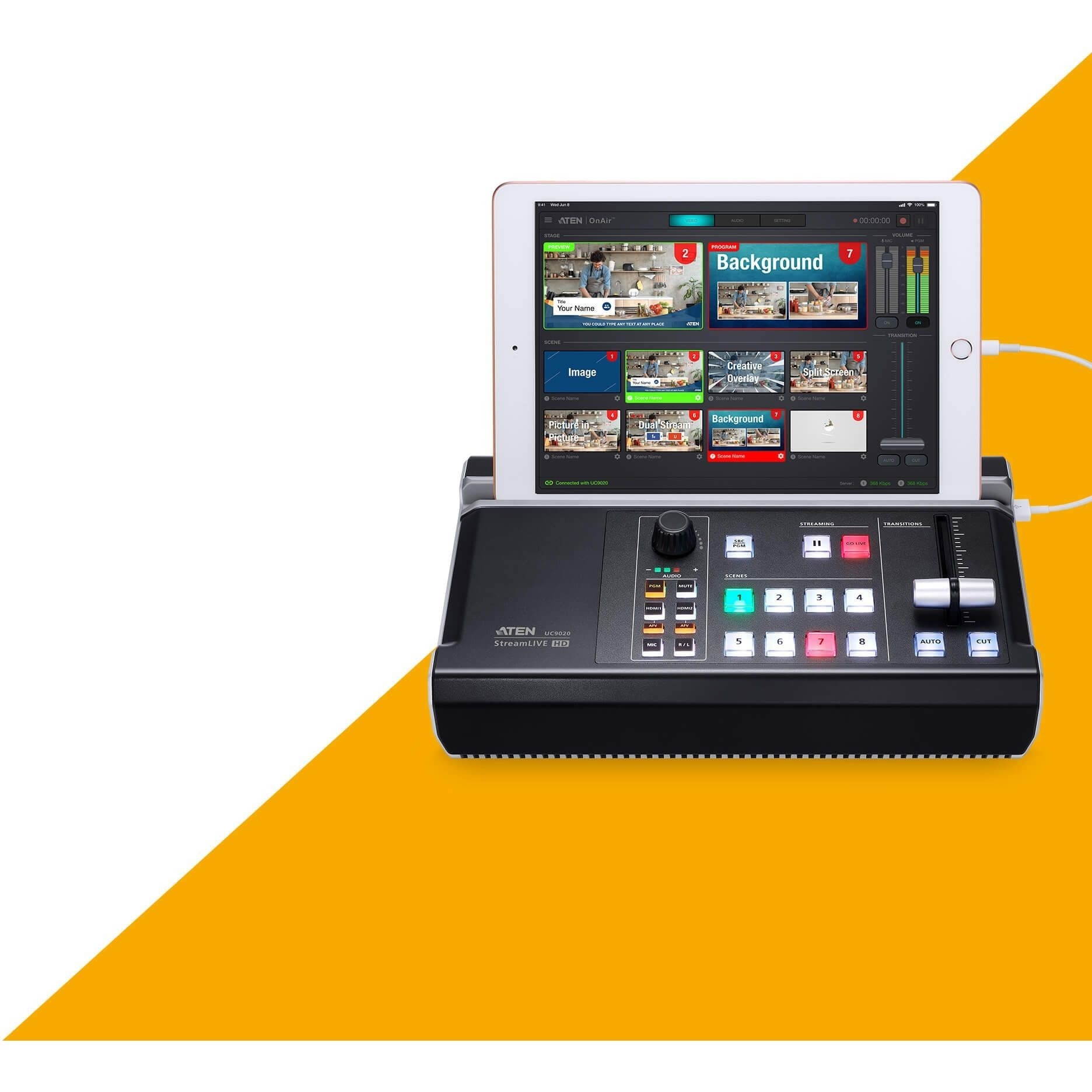 Aten Streamlive HD AV Mixer Streamlive HD Multi Channel AV Mixer