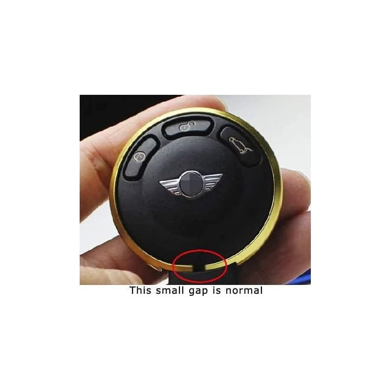 Aqua Teal Finish Smart Key Fob Replacement Ring for 08up Mini Cooper JCW R55 R56 R57 R58 R59 R60