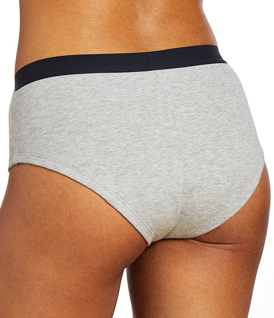 Thinx Cotton Absorbent Brief Mid Rise Brief Period Panty