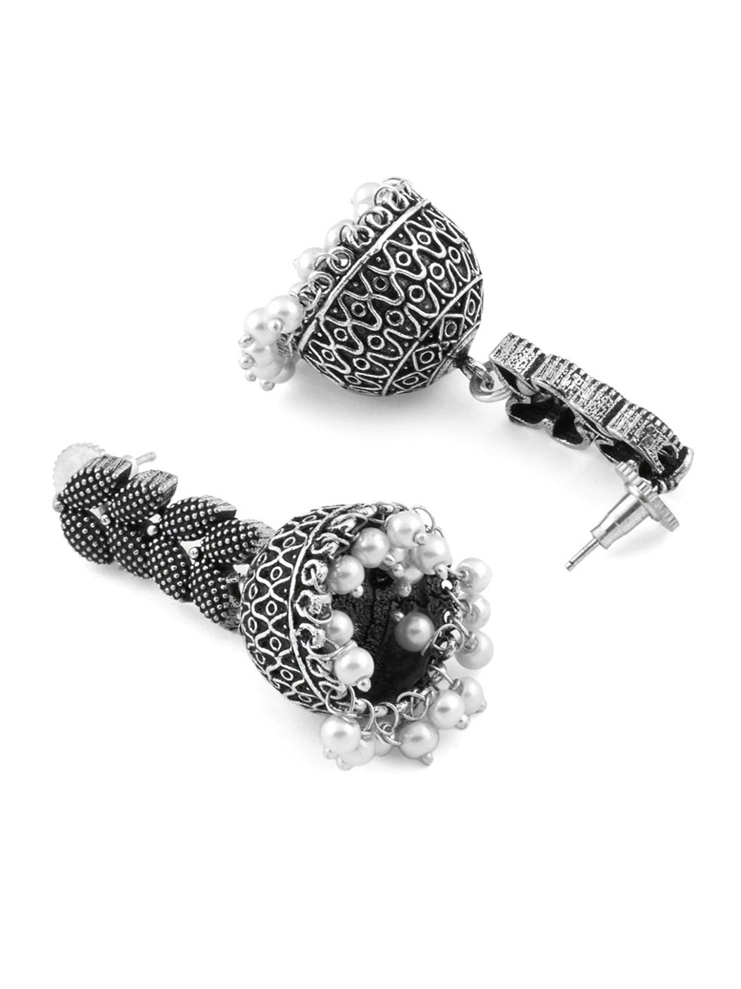 Fida Ethnic Silver Jewellery Set