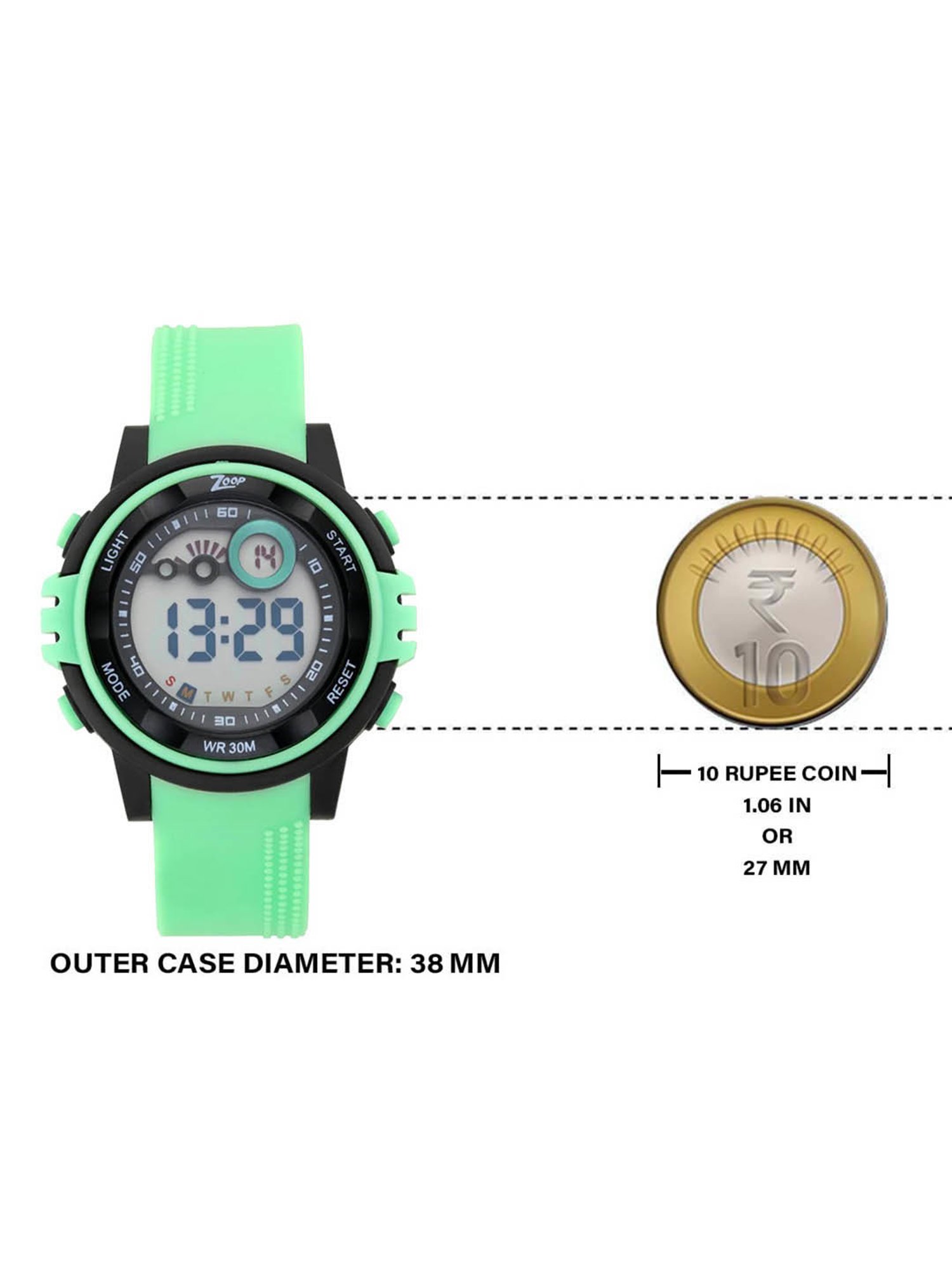 Zoop NS16017PP01 Unisex Digital Watch