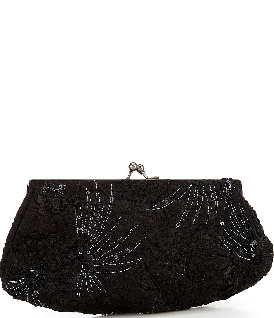 Kate Landry Crushed Crystal Clutch Bag