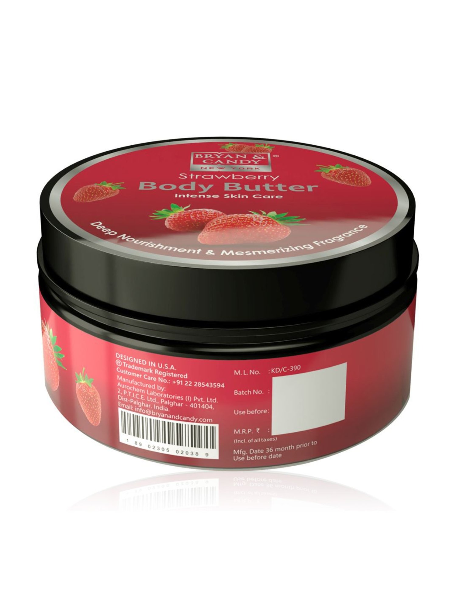 Bryan & Candy New York Strawberry Body Butter - 200 gm