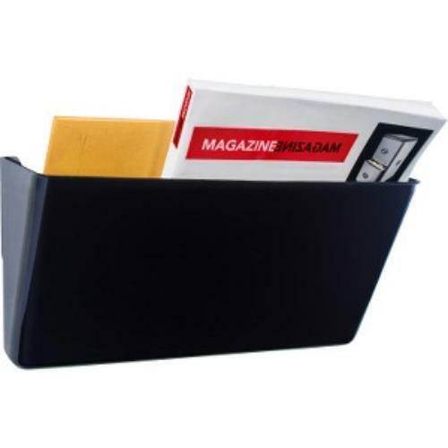 Storex Letter Size Wall Pocket - 7" Height X 13" Width X 4" Depth - Wall