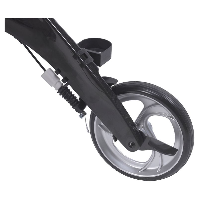 Drive Medical Nitro Elite CF Carbon Fiber Walker Rollator, Black