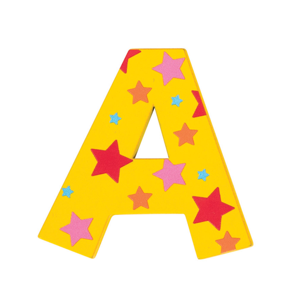 Star Letter A (Yellow)